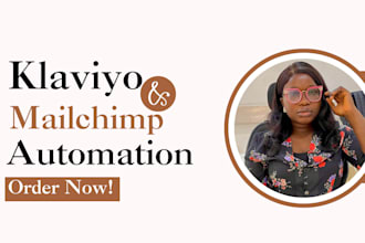 set up klaviyo or mailchimp email automation to drive sales