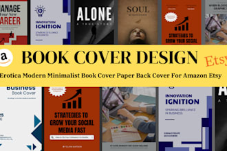 fix resize erotica modern minimalist book cover paper back cover for amazon etsy