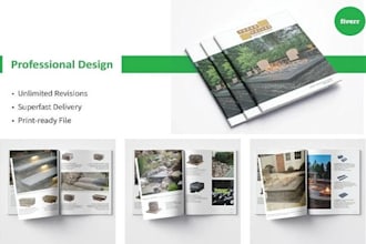 design buyer or seller guide, real estate listing, pitch deck, company profile