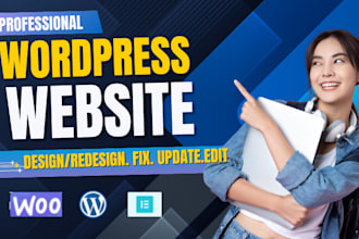 update wordpress, edit, revamp, copy, and redesign your wordpress website