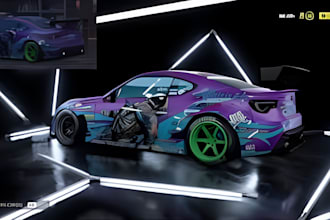 build custom cars,peds,mlos,kuttes and liveries for fivem