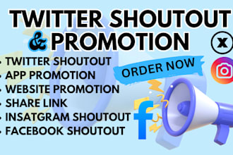 shoutout posts, promote tweet, share app website link to 10m active crypto users