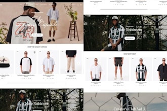 build clothing website, shopify clothing store, fashion website, clothing brand