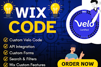 fix, update, convert wix website with wix velo script, wix corvid, wix database