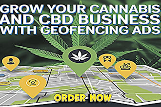setup profitable geofencing ads target people grow cannabis and cbd business