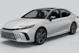 custom suv car, rc model, fivem car model, cgi motor render,maya car rig, bumper