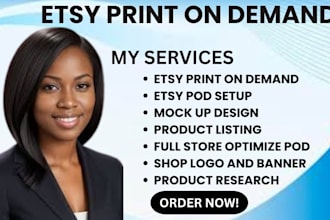 etsy pod product listing pod partners etsy pod 2023 etsy pod listing template VA
