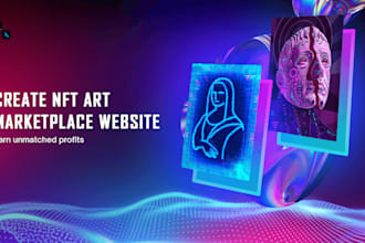 develop nft mint website,nft market place, smart contract and web3 integration