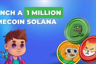 develop token, create memecoin, custom memecoin website, solana meme coin