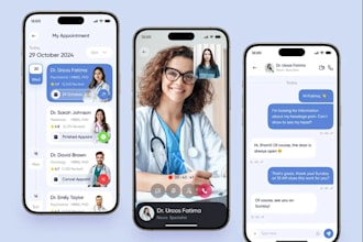 build ai doctors appointment booking app, ai doctor website, telemedicine app