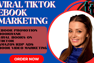 viral tiktok booktok video promotion amazon book rank ebook marketing kdp ads