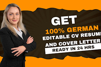 write ats german cv, cover letter german cv lebenslauf