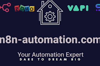 create powerful workflow and n8n automation, vapi n8n crewai zoho synthflow rag
