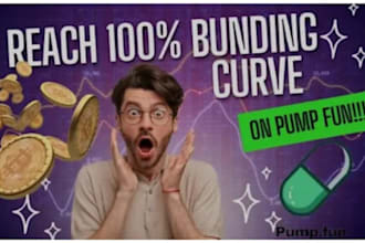 hit 100 percent bund curve pump fun promotion, get 900k active telegram investor