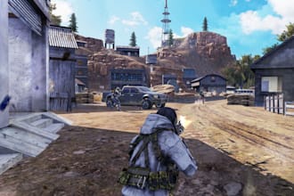 buildup fps action rpg multiplayer battle royale game,open world action survival