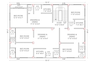 convert your handsketch to real estate floor plans