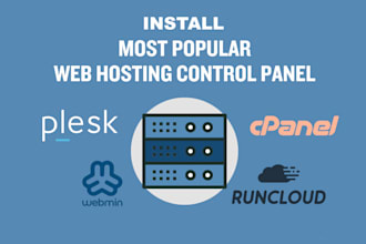 install any open source control panel on your vps server