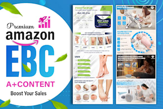 design converting amazon listing images and ebc, product photos