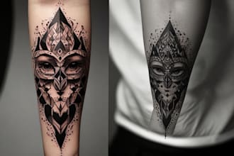 make a great dotwork tattoo for you