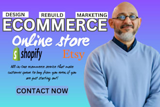 develop shopify etsy custom store shopify pod customily product printful shopify