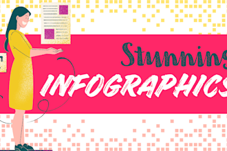 design stunning infographics on canva