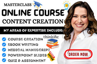 do ebook online course content creation course curriculum as ebook ghostwriter