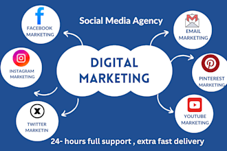be a social media marketing manager and  digital content creator