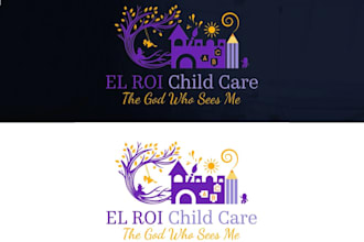 design childcare and daycare services logo