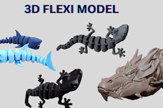 3d articulated, joint bone, 3d toy, 3d bjd, cute 3d model, 3d doll flexi model