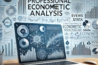 perform econometric analysis, data modeling, and insights