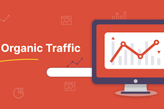 increase organic website traffic, dribbble promotion, or shopify facebook ads