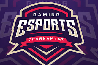 design your sport, esport, gaming team logo