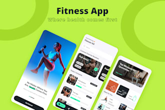 create attractive mobile UI UX design or app UI UX designs