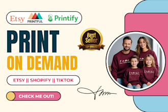 setup, market etsy print on demand shop, hello custom print on demand store pod