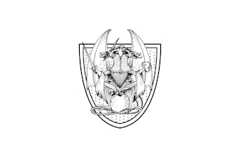 design high quality heraldic crest logo