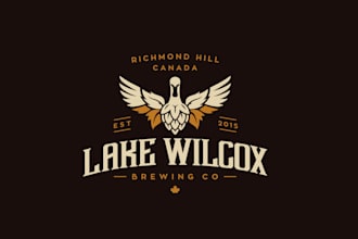 design wonderful brewing co logo