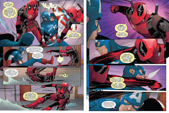 make comic book art custom illustration storyboard art superhero comic dark art