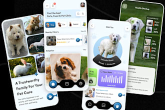 develop pet ai boarding, pet taxi app, dog walking, pet sitting, petcare ai app