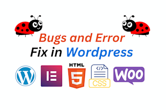 fix wordpress issues, fix bugs, css, critical error