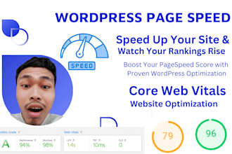 do wordpress speed optimization and pagespeed to fix slow loading issues