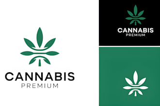design cannabis weed marijuana cartoon mascot logo