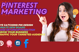design engaging pins and boards as a pinterest marketing manager