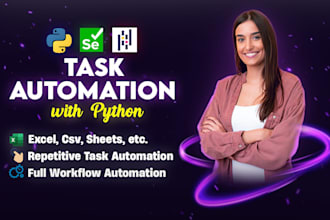 automate your repetitive tasks, excel sheets and workflow using python rpa