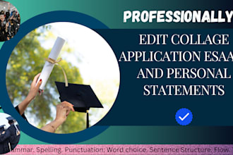 professionally edit and improve your college application essays