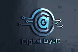produce professional crypto security logo with sleek aesthetics