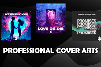 create a profesionally looking cover art for your music