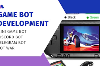 make professional group, crypto, game telegram bot