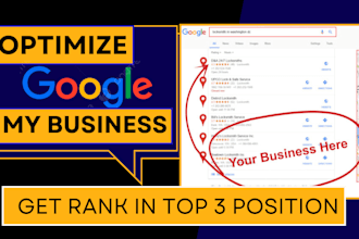 do google map citation for gmb ranking and local seo, optimize business profile