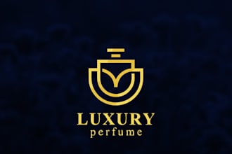 create highly luxury brand logo or any graphics design