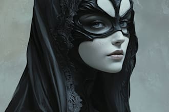 draw you as a superhero marvel or dc character